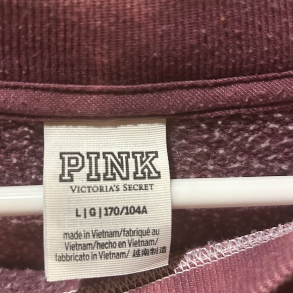 Pink Victoria Secret Crewneck Sweatshirt - Picture 2 of 3